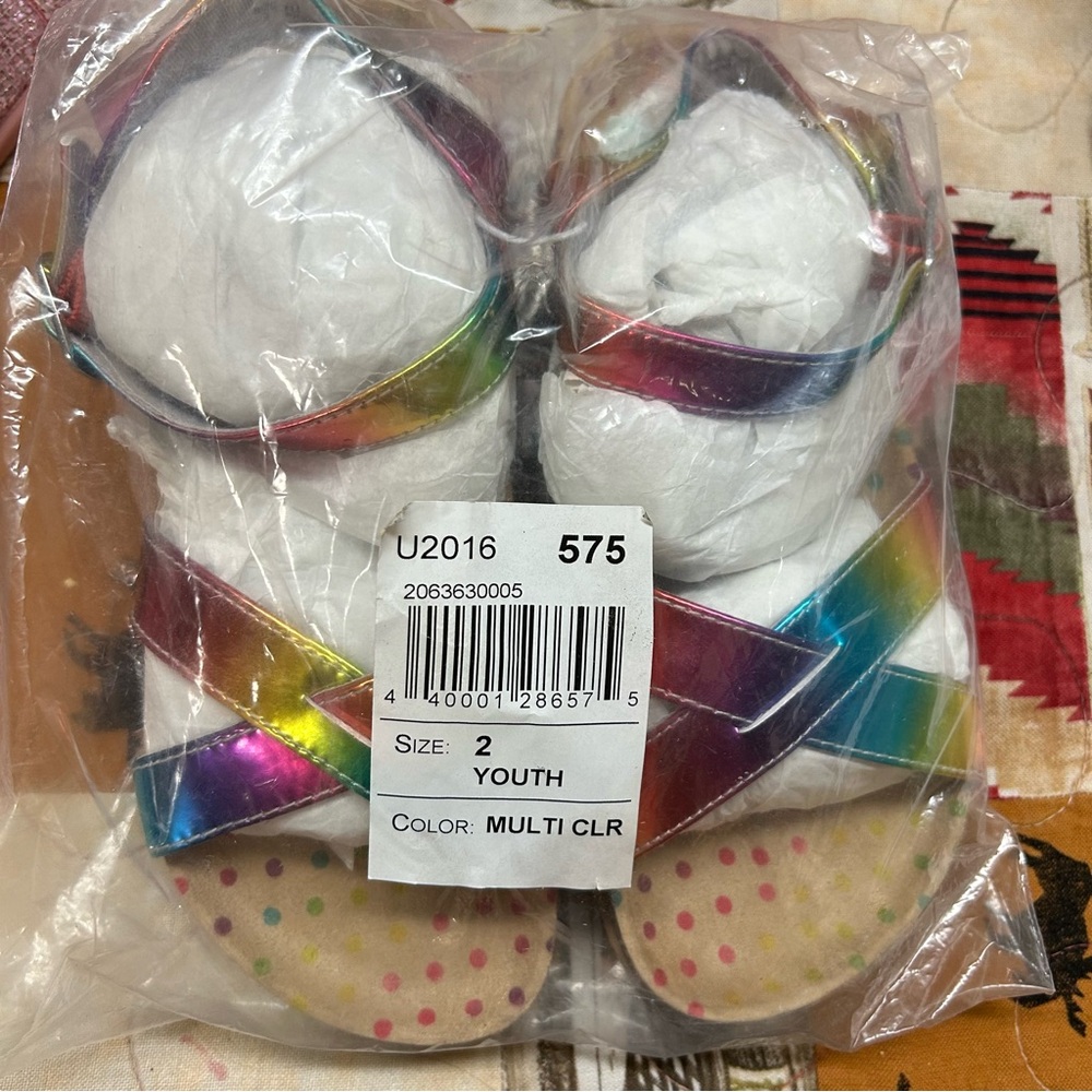 The children’s place Youth Rainbow Sandals